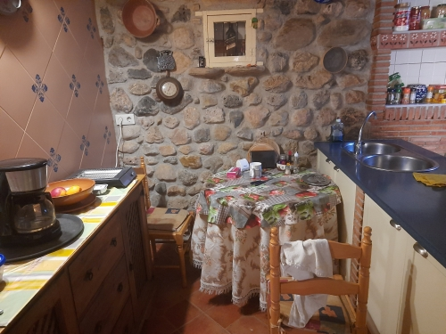 Zona de comedor en la cocina