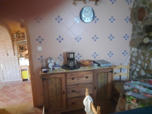 Zona de comedor en la cocina