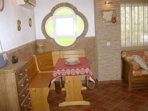 Sala de estar con comedor