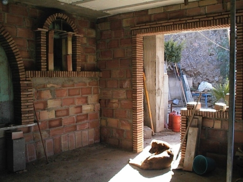 Entrance to the living room (March 3, 2003)
