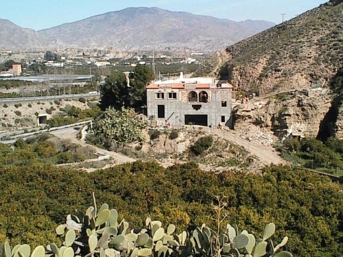 View from the Arab castle ruins (March 3, 2003)