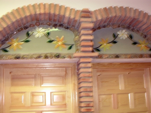 Decorative doors to the rooms (January 12, 2005)