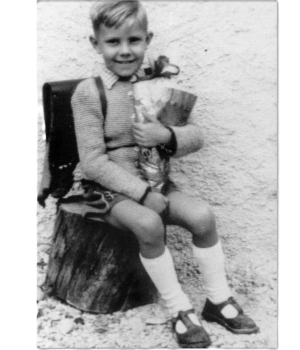 Mi primer día de escuela (septiembre 1950)