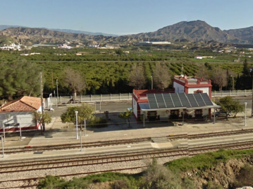 La estación renovada, aunque poco utilizada