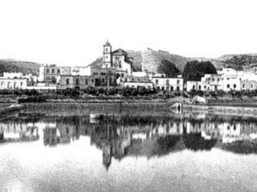 El río Andarax se desborda (1920)