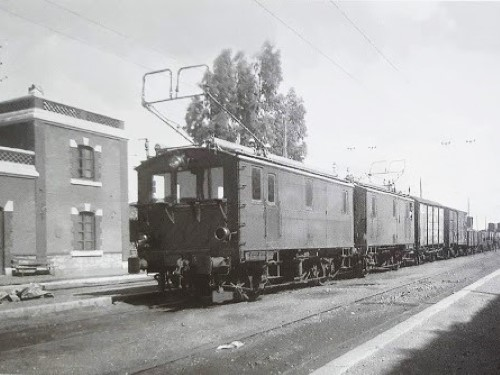 La estación de tren de Gádor (1946)