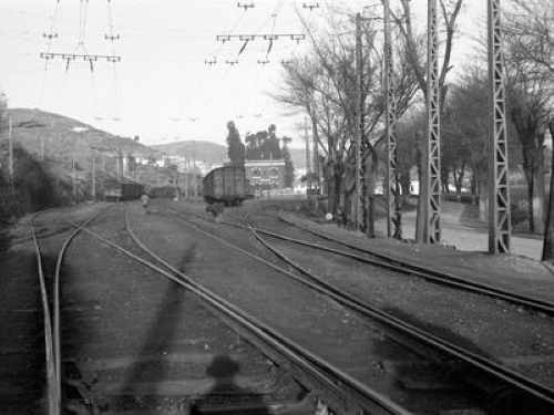La estación de tren de Gádor (1947)