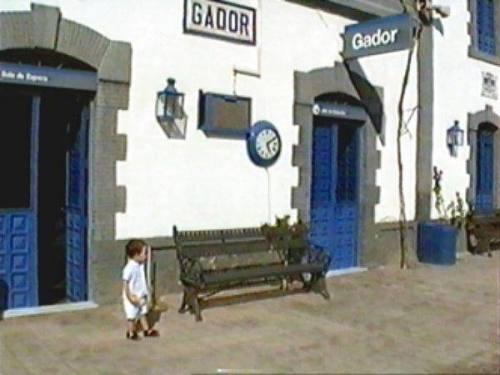 La estación de tren de Gádor (1970)