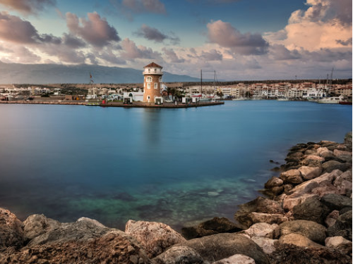 Almerimar, vista del puerto