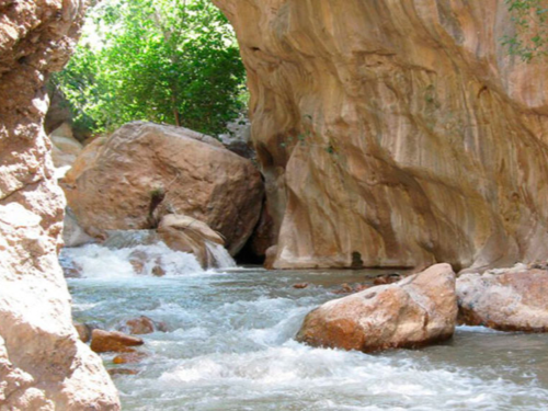 Padules, Los Canales del Andarax (gargantas)