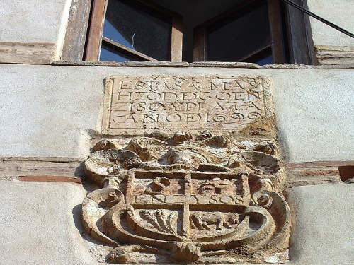Berja, escudo de armas en la Torre de los Encisos