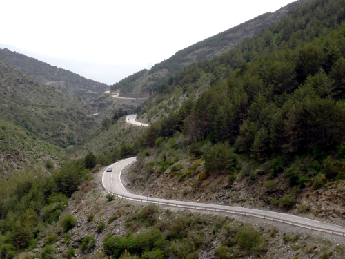 Carretera A-337 a Puerto de la Rágua