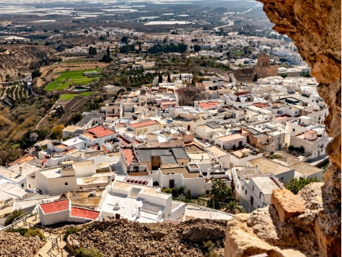 Níjar, vista del pueblo