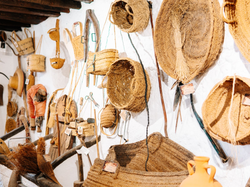 Níjar, productos elaborados con esparto