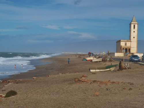 Las Salinas, famosa iglesia