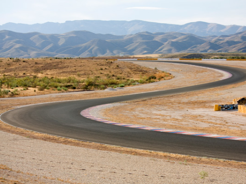 Circuito de motos cerca de Tabernas
