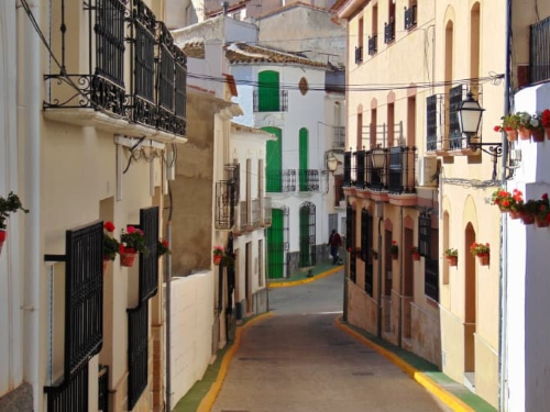 Lubrín y sus estrechas calles