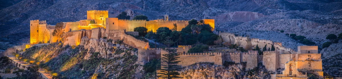 La Alcazaba iluminada
